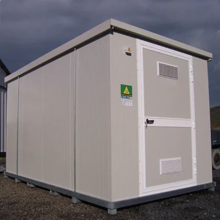 Nuevo bungalow de 4M para almacenamiento de productos fitosanitarios.